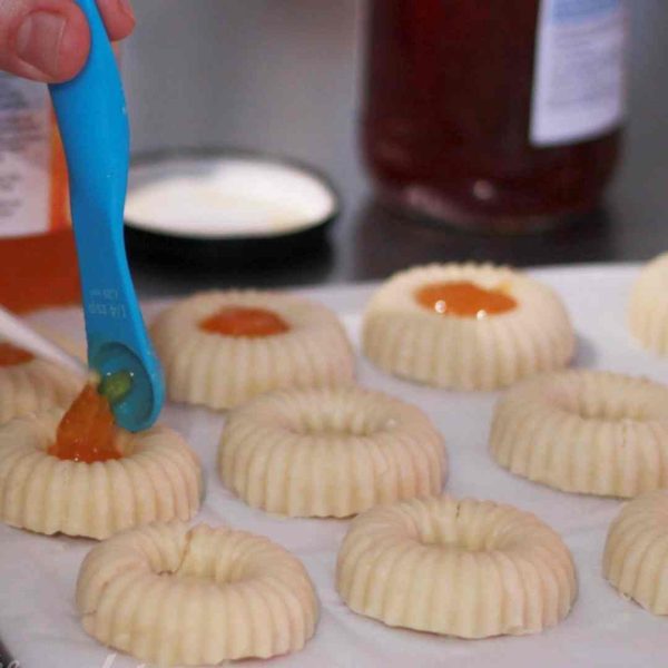 making cookies
